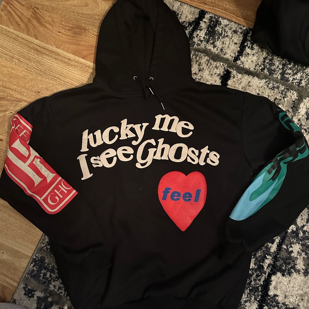 Lucky Me I See Ghosts Hoodie